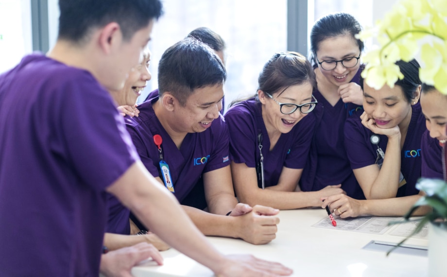 Icon Cancer Centre nurses